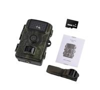 YFDGD Caméra Faune Sauvage Caméra Étanche 1080P De Suivi La Faune, 16mp, Vision Nocturne, Mouvement en Plein Air, Observation des Animaux, Chasse avec Carte TF 32 Go Surveillance Fiable Précise