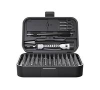 YFDGD Ensemble De Tournevis De Précision 130 En 1 Kits D'outils À Main Portables Embouts Magnétiques Mine Petit For Téléphone Portable Réparation De Montre PC Efficacité Précision(Black set)