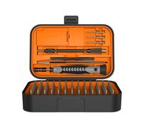 YFDGD Ensemble De Tournevis De Précision 130 En 1 Kits D'outils À Main Portables Embouts Magnétiques Mine Petit For Téléphone Portable Réparation De Montre PC Efficacité Précision(Orange set)