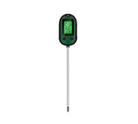 YFDGD Humidimètre 4/5 en 1 Sol PH mètre lumière du Soleil hygromètre LCD numérique Jardin Plante Fleurs capteur de température capteur Outil de Test d'humidité de l'environnement(5 in 1)