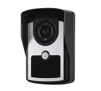 YFDGD Interphone Visuel Sonnette 7'' Couleur Filaire Système De Visiophone Moniteur Intérieur Caméra IR Extérieure Affichage Clair Protection Contre Intempéries(Outdoor)