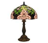 YFDGD Lampe De Chevet En Verre Coloré De Style Méditerranéen Européen, Luminaire Décoratif D'intérieur, Idéal For Un Restaurant, Un Bar, Un Café Ou Une Table Tiffany(M)