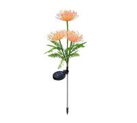 YFDGD Lampes Jardin L'extérieur Lampe LED Solaire À Fleurs D'équinoxe, Pissenlit, Tournesol, Décoration De Cour, Atmosphère, Insertion Au Sol, Jardin, Pelouse, Paysage(Equinox Flower Pink)