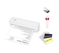 YFDGD Machine Fabriquer des Imprimante De Tatouage sans Encre Thermique Portable A4 Pochoir Fil Bluetooth avec Papier Transfert