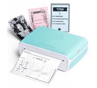 YFDGD Machine Fabriquer des Imprimante Thermique Bluetooth 304dpi, Photo Portable De Poche for L'impression Documents D'étude(M04S Green)