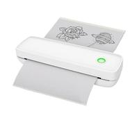 YFDGD Machine Fabriquer des Mini Imprimante Portable A4 Papier Thermique sans Encre Bluetooth Tatouage Pochoir Transfert De par Téléphone Ordinateur Impression(30s Tattoo Paper)