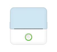 YFDGD Machine Fabriquer des Mini-imprimante Thermique D'étiquettes Portable HD, Bluetooth, for Étudiant, Erreur De Titre, Note, Mauvaise Poche, Impression sans Encre(Blue)