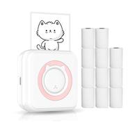 YFDGD Machine Fabriquer des Mini-imprimante Thermique Portable 58mm, Impression D'étiquettes Thermiques De Poche, sans Fil, BT, for La Maison, Le Bureau Et Les Études(P-11 Papers)