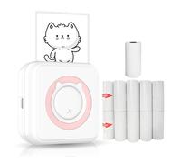 YFDGD Machine Fabriquer des Mini-imprimante Thermique Portable 58mm, Impression D'étiquettes Thermiques De Poche, sans Fil, BT, for La Maison, Le Bureau Et Les Études(P-10 Stickers)