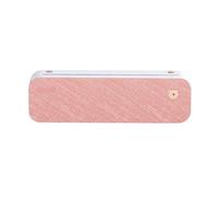 YFDGD Machine Fabriquer des Mini Imprimante Thermique sans Fil Bluetooth A40, Support De Rouleaux Papier Transfert Tatouage for Téléphone Et PC, Impression PDF World(Pink)