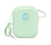 YFDGD Machine Fabriquer des P12 Mini Imprimante D'étiquettes Portable Bluetooth Machine sans Fil Adhésif Thermique Autocollant Étiquette Ruban Papier(Green Printer Set)