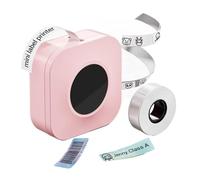 YFDGD Machine Fabriquer des Q30 Machine De Fabrication D'étiquettes avec Ruban sans Fil Mini Imprimante Fabricant D'autocollants for Le Bureau À Domicile Bricolage Diverses Étiquettes(Q30S Pink)