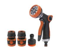 YFDGD Pistolet Pulvérisateur Tuyau D'arrosage Multifonction Haute Pression Laveuse Pistolet À Eau Lavage Voiture Jardin Tuyau D'arrosage Buse Arroseur Mousse Pistolet À Eau Nettoyage(Water Gun Set)