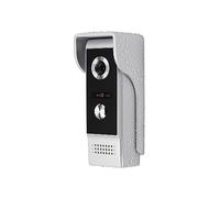 YFDGD Système D'interphone Vidéo Couleur Filaire Portatif 4.3 Pouces Moniteur Intérieur 700TVL Caméra Extérieure Sonnette Porte Téléphone Maison Affichage Clair Protection Contre Intempéries(A)