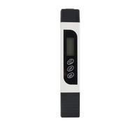 YFDGD Testeur d'eau Stylo De Test 3 en 1 TDS/EC/Temp, Testeur Qualité l'eau, Analyseur PH Numérique 0-990ppm, Pureté PPM, Moniteur, Filtre, Outil Rapide Polyvalent Précis Facile(White)
