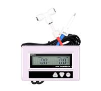 YFDGD Testeur d'eau Testeur De Qualité l'eau TDS EC Double en Ligne, Écran LCD HD, Sonde, PH-mètre for Piscine Et Aquarium Polyvalent Précis Facile