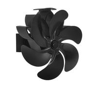 YFDGD Ventilateur Brûleur Bûches Ventilateur De Poêle À Chaleur 6 Pales, Brûleur Mural Bois, Silencieux, Économie D'énergie, Cheminée Avec Protection Contre La Surchauffe For Maison(DY2006X)