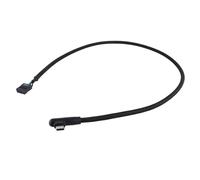 Yfenglhiry Câble USB 9 broches vers type C anti-blindage pour améliorer la stabilité et la vitesse - Câble USB blindé de 60 cm pour carte graphique - Câble USB pour contrôle d'éclairage de type C mâle