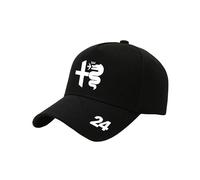 YFFTHREE Voiture Casquette de Baseball, pour Alfa Romeo 156 Anti-Soleil Coton Baseball Cap, Casquette de Baseball Réglable Unisexe Ajustable Casquette Automobile,Black