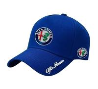 YFFTHREE Voiture Casquette de Baseball, pour Alfa Romeo 159 Anti-Soleil Coton Baseball Cap, Casquette de Baseball Réglable Unisexe Ajustable Casquette Automobile,Blue