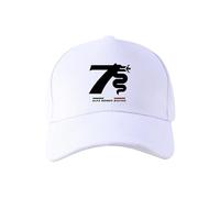 YFFTHREE Voiture Casquette de Baseball, pour Alfa Romeo Giulia Stelvio Anti-Soleil Coton Baseball Cap, Casquette de Baseball Réglable Unisexe Ajustable Casquette Automobile,White