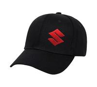 YFFTHREE Voiture Casquette de Baseball, pour Suzuki Alto 2014-2025 Anti-Soleil Coton Baseball Cap, Casquette de Baseball Réglable Unisexe Ajustable Casquette Automobile,Black