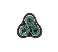 YFGSLED Têtes de rasoir de rechange compatibles avec les lames de rasoir Philips RQ1150 RQ1180 RQ1160 RQ1141 RQ1145 pour homme - 3 pièces - Noir - Accessoire de rasage - Homme