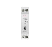 YFHGULBTK Disjoncteur Intelligent 1P 63A Puissance Énergie Kilowatt-Heure Tension et Courant Compteur Protecteur Télécommande vocale(25 V)
