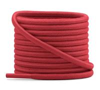 YFINE Lot de 2 paires de lacets ronds cirés pour chaussures, 13 Big Red, 23.62" INCH (60CM)