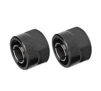YFJLOVE YUFENGJIAO 2pcs Collet 1/2" 12.7mm 12mm Durable Router Collets Fit HITACHI 23421 M12VE M12VC M12V2 M12SE M12SA2