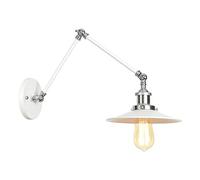 YFMYY Rétro Vintage Réglable Long Bras Articulé Luminaire Edison Applique Style Loft Applique Murale Industrielle Appliques E27 LED Éclairage Décoratif (Taille : B)