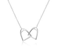 YFN Cheval Collier Cadeau Argent Sterling Verrouillage Cheval Étrier Bijoux pour Femmes Filles
