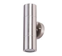 Yfnhy 2Pcs Led Applique Murale, 10W Lumière Blanche Lumière Blanc Chaud Applique Murale Intérieure, Acier Inoxydable Extérieur Étanche Downlight 10W 2Pcs Blanc Chaud