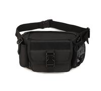YFNT Tactical Waist Pack Portable Fanny Pack Outdoor Army Banane Sac Banane Militaire Taille Pack pour Cyclisme Camping Randonnée, Noir-2, m