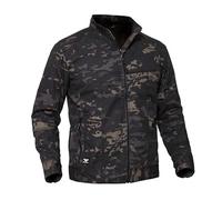 YFNT Veste tactique légère pour homme Assassin Special Duty - Veste camouflage - Veste d'extérieur coupe-vent imperméable, Camouflage nocturne, L
