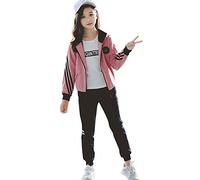 YFPICO Survêtement Fille Encapuchonné Sweat à Capuche Ensemble de Sport 2/3 Pièces Veste Pantalon de Sport Sweat-Shirt Zippé Vêtement de Printemps Automne Costume Jogging Joggers, 13-14 Ans