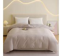 YFPZHZ Housse De Couette Patchwork avec Fermeture ÉClair Literie De Lit en Coton Lavé Housses De Duvet pour 1~2 Personnes Lit, Couvre DéCoration De Couette, Respirable(230X230cm,A)