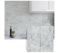 YFQHZDS Lot de 10 Panneaux Muraux Imperméables en Marbre, Résistants À La Chaleur, 60 X 30 Cm, Autocollants Muraux en Mousse PVC pour Cuisines, Salons, Chambres Et Murs TV,Style2