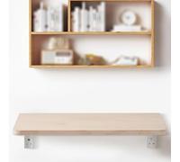 YFQYRB 80x30cm Table Pliante Murale Cuisine Multifonction Bureau Mural Pliant Cachée Table À Rabat pour ÉTude Chambre Salon Mur Table Pliante(80x30cm/32x12in)