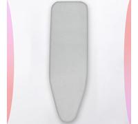 YFQYRB Housse De Planche À Repasser Et Rembourrage-81x30cm 92x33cm 97x33cm 110x35cm 122x38cm Housse Table À Repasser Universal Taille Standard, Facile À Installer(Silver,32x12inch)