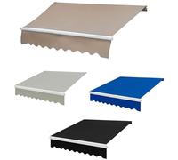 YFQYRB Tissu De Remplacement pour Auvent 2.5x2m 3x2m 4x2m, Toile D'Auvent Tissu De Rechange pour Store Banne Extérieur Manuelle, Couverture D'auvent Rétractable(Camel,3x2.5m/10x8.2ft)