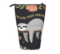 YFSGDLBN Follow Your Dreams Trousse télescopique verticale Motif paresseux