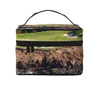 YFSGDLBN Hawaii Beach Golf Course Imprimé Cosmétique Sac de Rangement Sac Maquillage