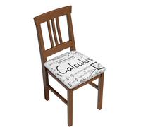 YFSGDLBN Housse de coussin carrée avec motif géométrique mathématique Geek Calculus Housse de coussin élastique Protecteur de chaise