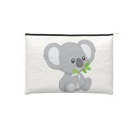 YFSGDLBN Koala eat Leaf Sac à maquillage réutilisable en papier imprimé