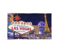 YFSGDLBN Las Vegas Night City Serviette de toilette à séchage rapide