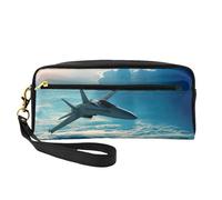 YFSGDLBN Petite trousse de maquillage avec imprimé avions de chasse