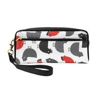 YFSGDLBN Petite trousse de maquillage créative avec imprimé poule