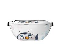 YFSGDLBN Sac à bandoulière imprimé I Love Penguins pour le quotidien, Noir , Taille unique