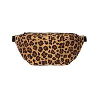 YFSGDLBN Sac banane à bandoulière imprimé léopard pour tous les jours, Noir , Taille unique